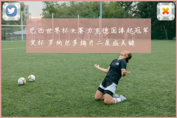 巴西世界杯决赛力克德国捧起冠军奖杯 罗纳尔多梅开二度成关键